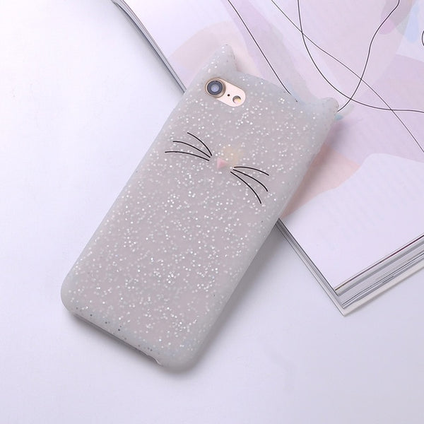 Soft Cat Phone Case for iPhone