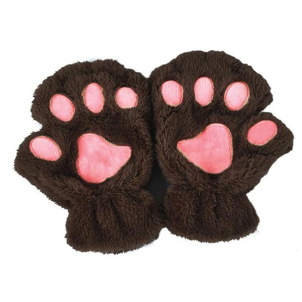 Cat Paw & Claw Furry Gloves - Cat Roar Store