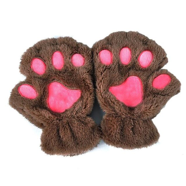 Cat Paw & Claw Furry Gloves - Cat Roar Store