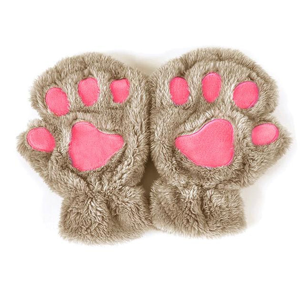 Cat Paw & Claw Furry Gloves - Cat Roar Store