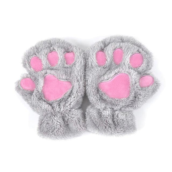 Cat Paw & Claw Furry Gloves - Cat Roar Store