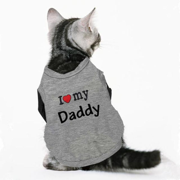 Love Mommy/Daddy Shirt - Cat Roar Store